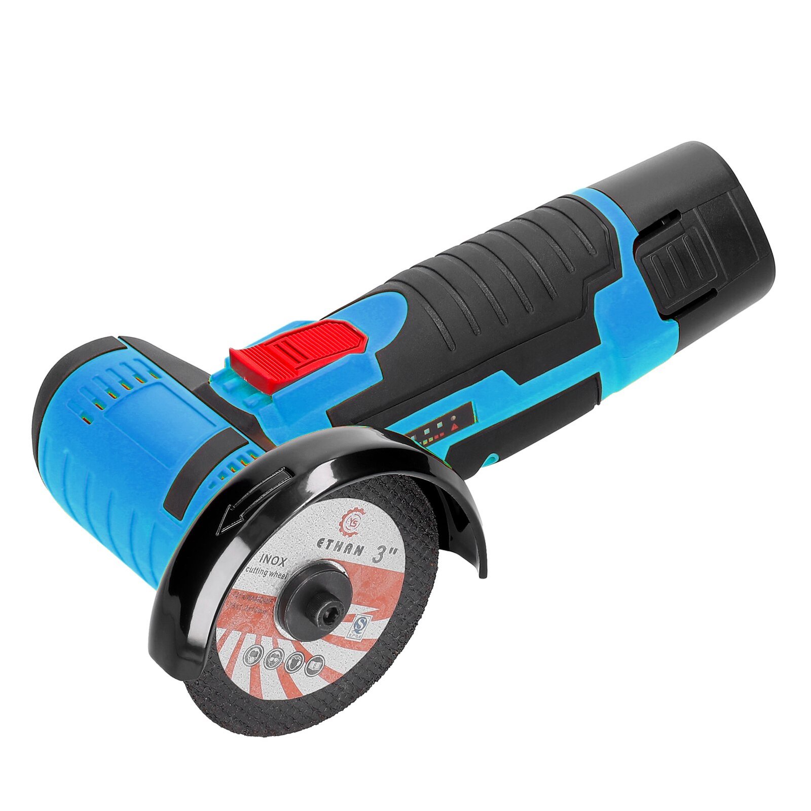 12V 500W 19500rpm Mini Cordless Angle Grinder with Rechargeable Lithium Battery Polishing Machine Diamond Cutting Power Tool - Image 6